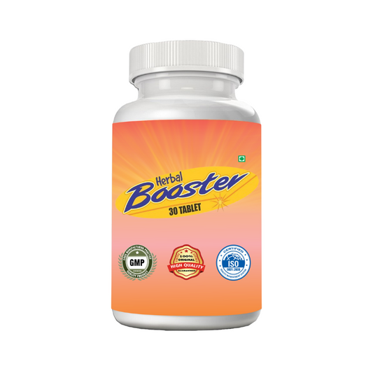 Herbal Booster Ashwagandha Tablets for Strength & Energy (30 Tablets, Pack of 1)