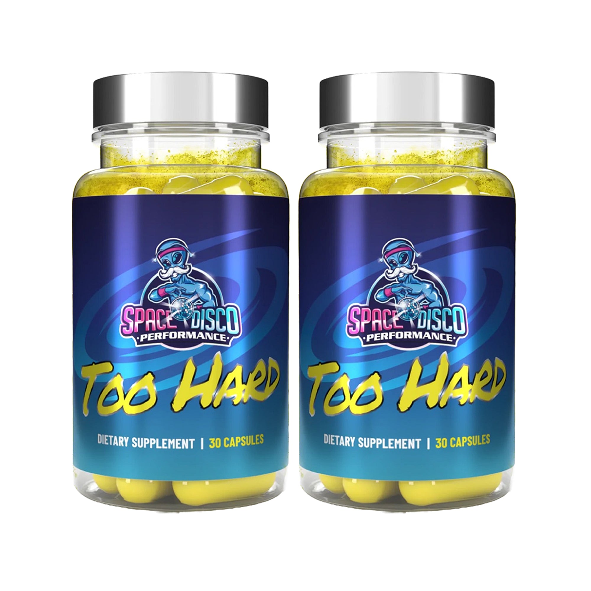 Too HARD Power Capsules for Men | Stamina & Immunity | 30 Veg Capsules (Pack of 2)