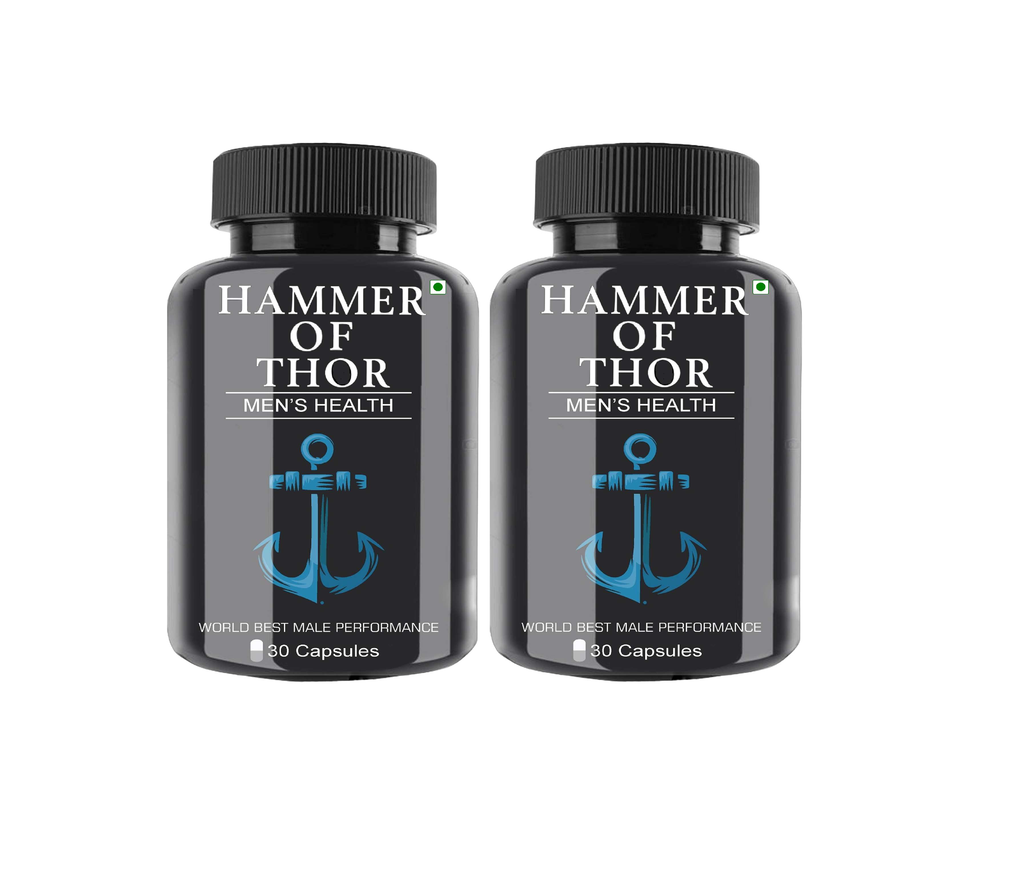 Hammer of thor Men's health Capsules (30cap) (2Pack)