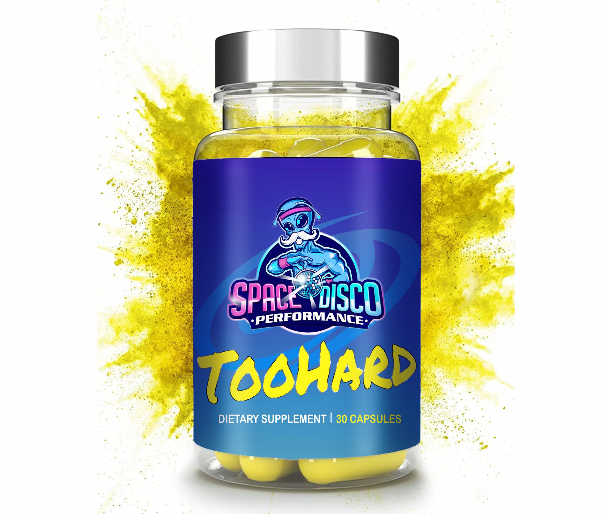 Too HARD Power Capsules for Men Blue | 30 Veg Capsules (Pack of 1)