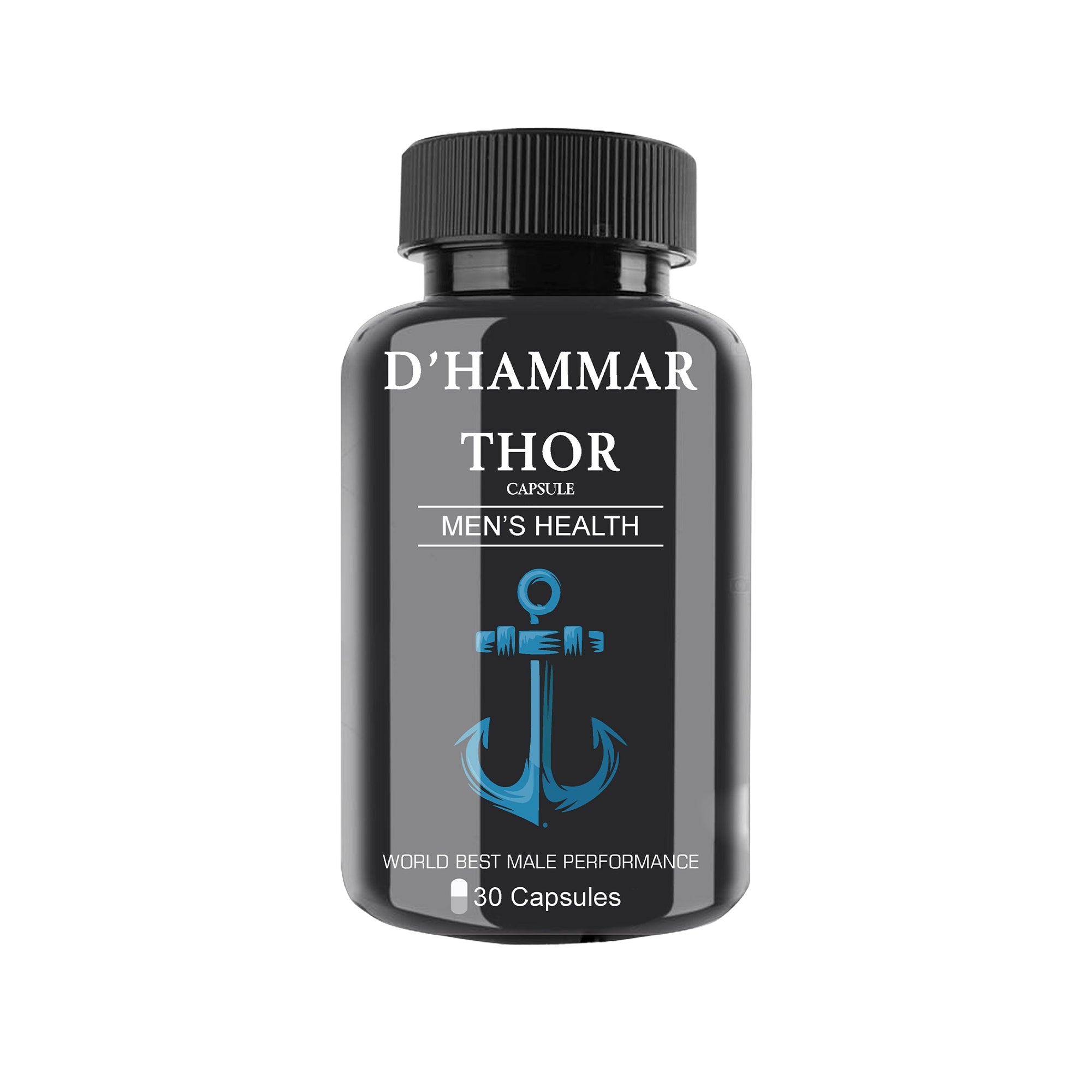 D' Hammar Thor Men's Supplement | Ayurvedic Capsules | 30 Capsules