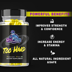 TOO HARD Male Enhancement | Ayurvedic Immunity Booster | 30 Veg Capsules (Pack of 1)