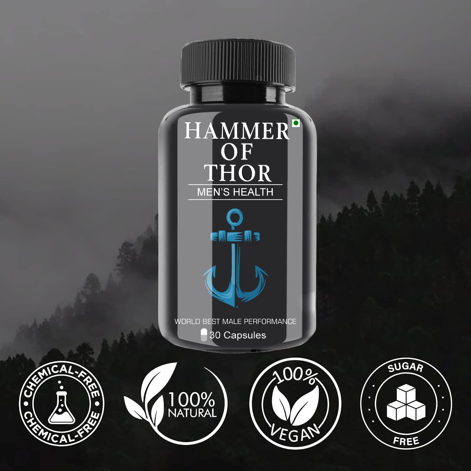 Hammer of thor Men's health Capsules (30cap)