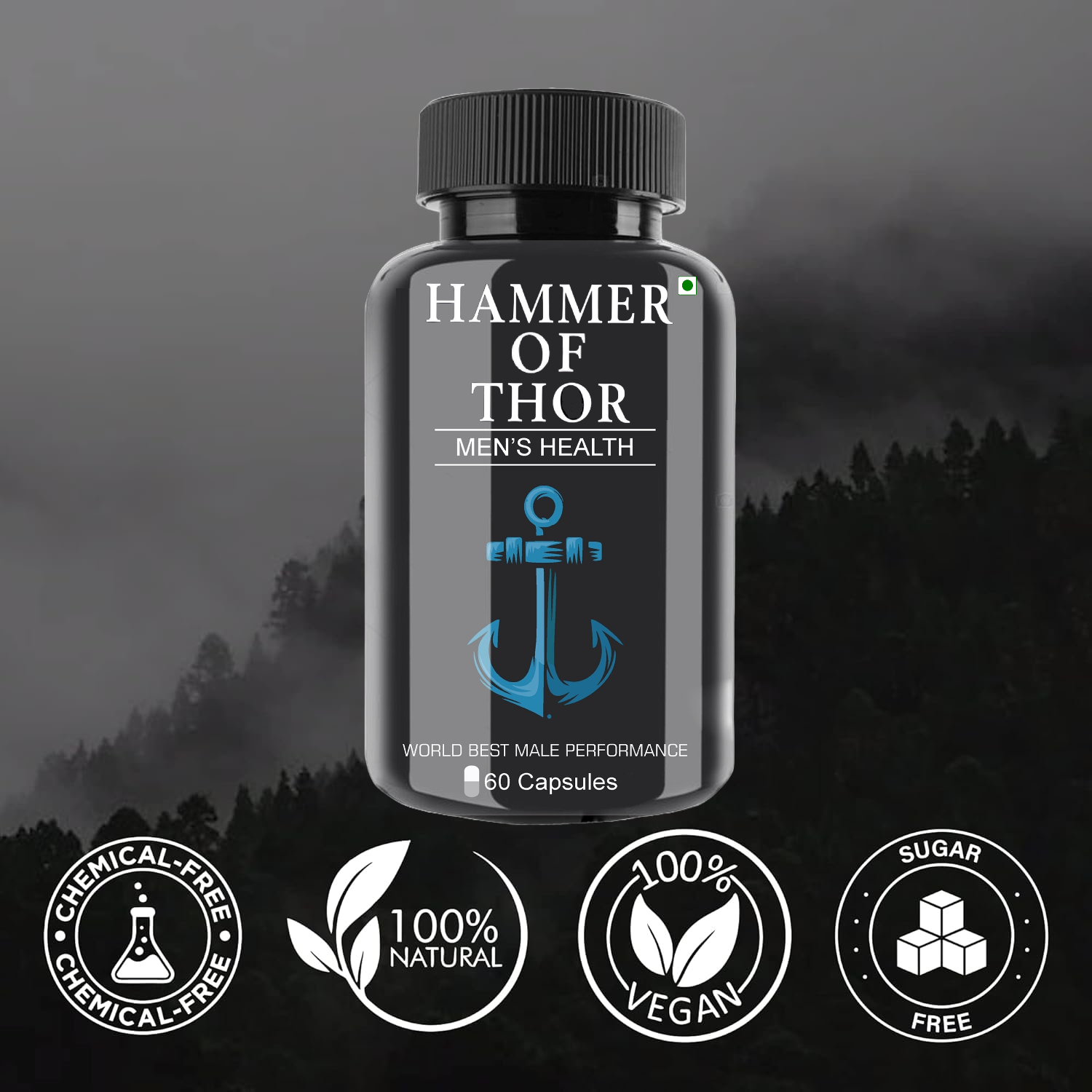 Hammer of thor Men's health Capsules (60cap)