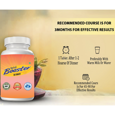 Herbal Booster Ashwagandha Tablets for Strength & Energy (30 Tablets, Pack of 1)