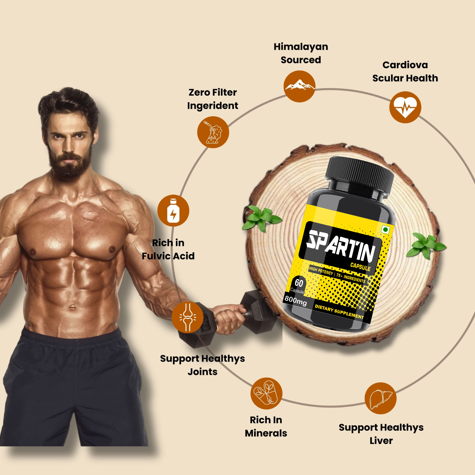 Spartin High Potencyc Capsules (60caps)