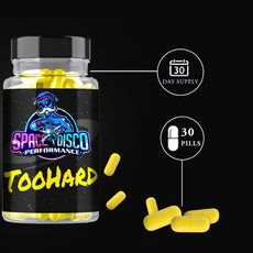 TOO HARD Male Enhancement | Ayurvedic Immunity Booster | 30 Veg Capsules (Pack of 1)