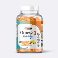 Protein Booster Fish Oil Capsules, 60 Capsules (1000mg Omega-3 with 180mg EPA & 180mg DHA)