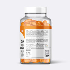 Protein Booster Fish Oil Capsules, 60 Capsules (1000mg Omega-3 with 180mg EPA & 180mg DHA)