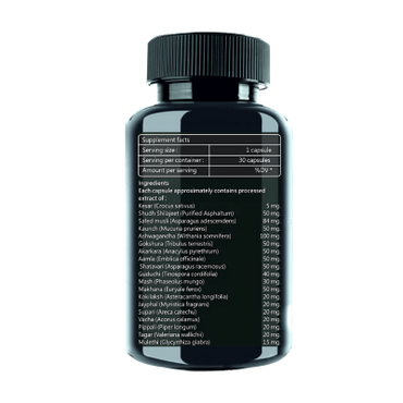D' Hammar Thor Men's Supplement | Ayurvedic Capsules | 30 Capsules
