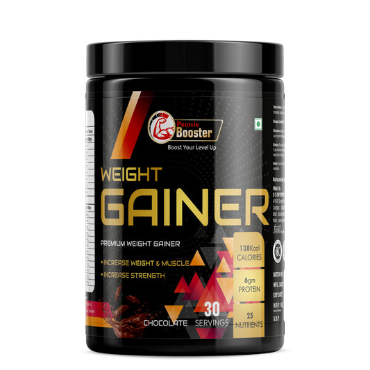 Protein Booster High-Calorie Weight & Muscle Gainer Powder, 1kg, Chocolate Flavour